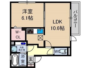 カーサの物件間取画像